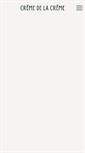 Mobile Screenshot of cremedelacreme.at