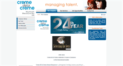 Desktop Screenshot of cremedelacreme.gr